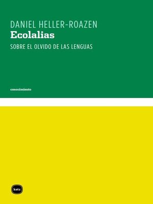 cover image of Ecolalias